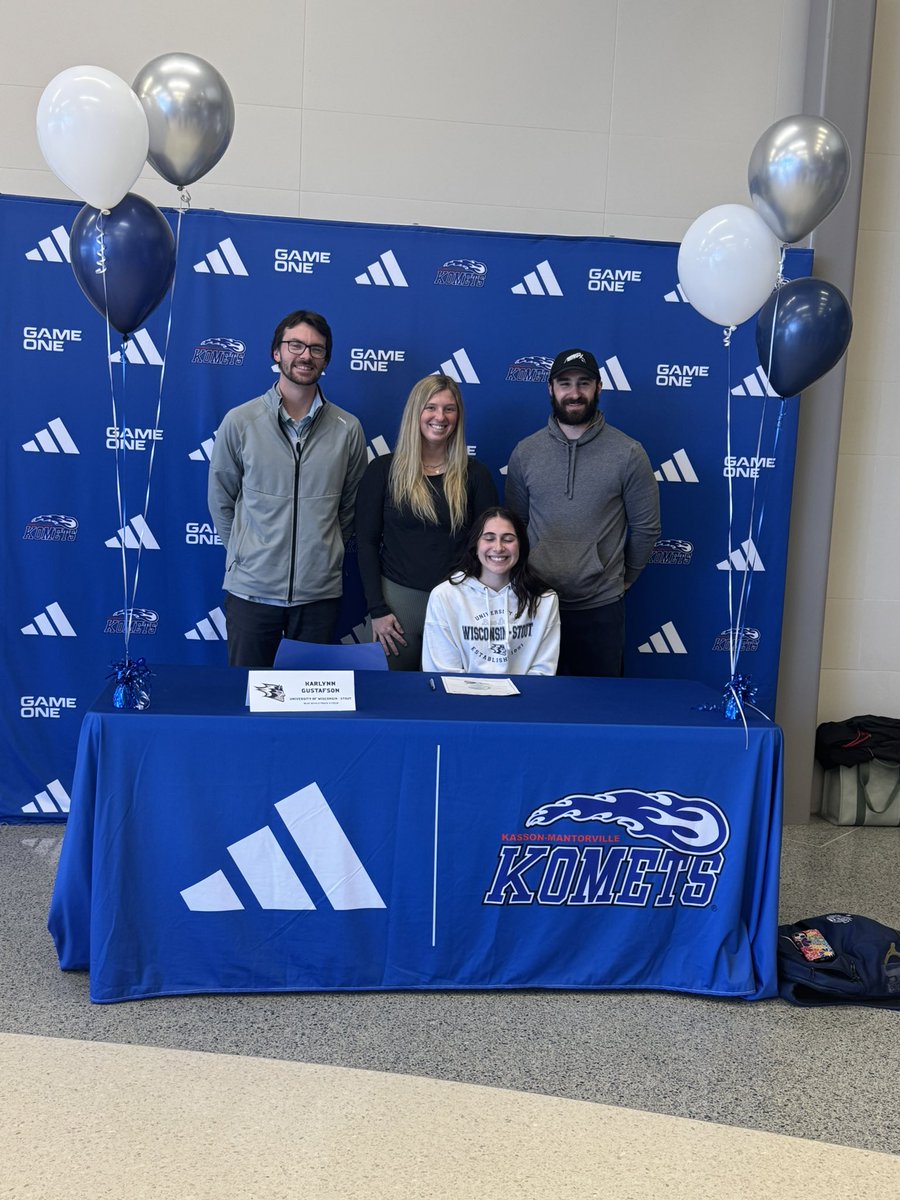KM Activities - Jess (@jessschoeny) on Twitter photo Congratulations to Karlynn Gustafson for committing to further her academic and track & field career at <a href="/uwstout/">UW-Stout</a> <a href="/BlueDevilsTF/">UW-Stout Track & Field</a>
We are so proud of you! <a href="/KM_Activities/">KM Activities</a> <a href="/KMTrackandField/">Kasson-Mantorville Track and Field</a> Congratulations to Karlynn Gustafson for committing to further her academic and track & field career at <a href="/uwstout/">UW-Stout</a> <a href="/BlueDevilsTF/">UW-Stout Track & Field</a>
We are so proud of you! <a href="/KM_Activities/">KM Activities</a> <a href="/KMTrackandField/">Kasson-Mantorville Track and Field</a>