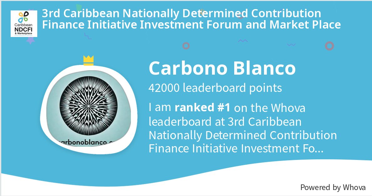 CaCO3planetary's tweet image. carbonoblanco.org     🌐   #AnOceanOfSolutions 

🙃 #NDCs 3.0 #Finance #REFi #UNFCCC #Caribbean