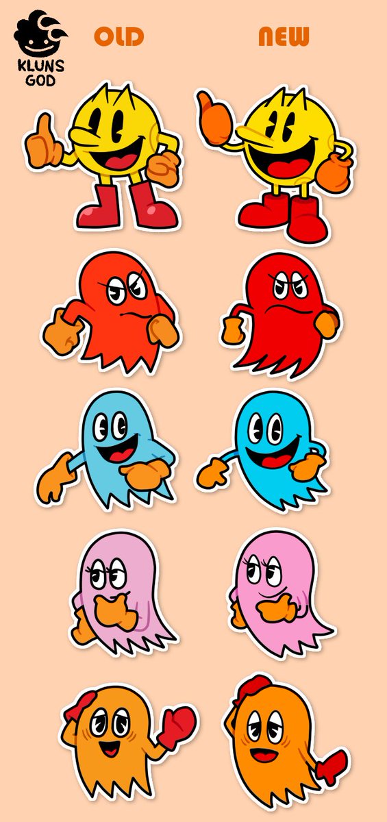 Drippy Pac Man updated my pac-man gallery with some redraws and added a bunch more. i ...