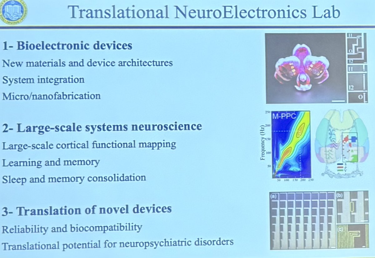 baronedg's tweet image. It was a real pleasure to host Prof. Dion Khodagholy at Houston Methodist as part of the Center for Neural System Restoration Seminar Series. His talk provided a fascinating glimpse into the latest advances from the Translational NeuroElectronics Lab at @UCIrvine, covering…