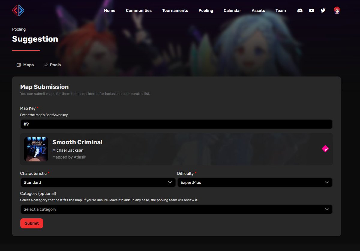 Want to see your favorite maps played in BSWC 2025? Head on over to the Cube Community pooling webpage to suggest maps for our map poolers to review!  

Link in replies ⬇️