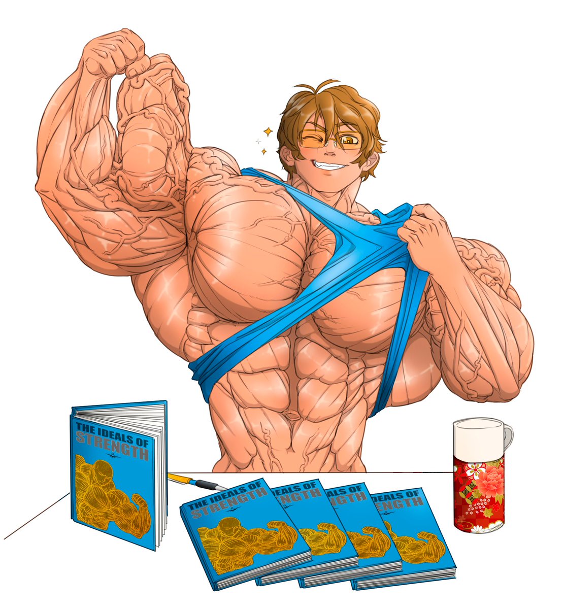Read his book, get massive aaaaaand FLEX!