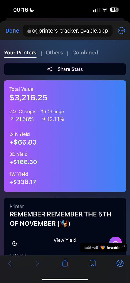 GetRichOrDaiBuyin (@0_hexpectations) on Twitter photo Whist pulsechain is mostly on fire, one eco I found thanks to <a href="/zachrypto/">ZACH</a> is the OG Webchef eco. I don’t have a huge bag, but due to some kind of internet magic my very modest bag of <a href="/Remember_Pulse/">$REMEMBER V2🎭 REMEMBER THE 5.NOVEMBER</a> and Gas Money nets me a consistent 2% a day! Whist pulsechain is mostly on fire, one eco I found thanks to <a href="/zachrypto/">ZACH</a> is the OG Webchef eco. I don’t have a huge bag, but due to some kind of internet magic my very modest bag of <a href="/Remember_Pulse/">$REMEMBER V2🎭 REMEMBER THE 5.NOVEMBER</a> and Gas Money nets me a consistent 2% a day!
