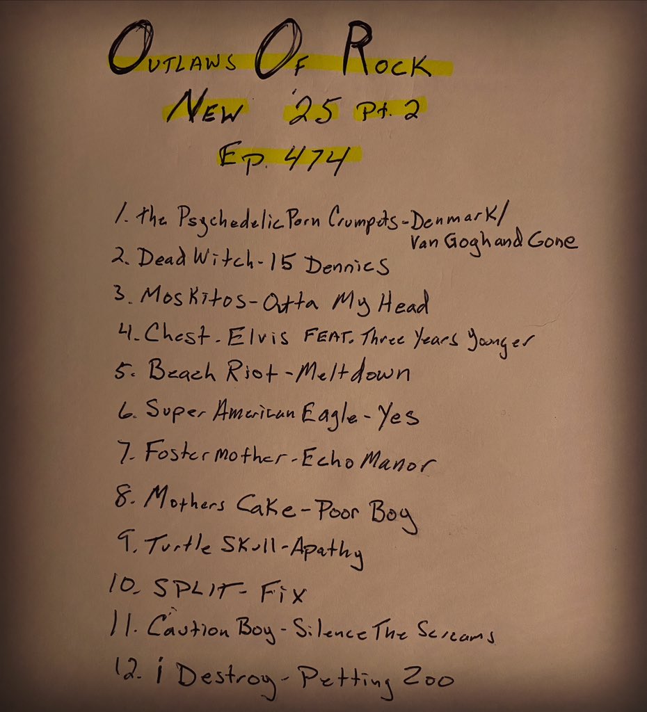 Tully Diö (@tully_dio) on Twitter photo 🏴☠️Outlaws of Rock NEW ‘25 Pt.2 4/7 9pm.🥃 FEAT: @thepsychedelicprncrumpets @deadwitchband <a href="/moskitos_/">Jose Gomez</a> @chest_band <a href="/wearebeachriot/">BEACH RIOT</a> @superamerican_eagle @fostermothermusic @motherscakemusic @turtleskullmusic #SPLIT <a href="/caution_boy/">josh_</a> @idestroyband #newtracks #rocknroll #alt #bigbeers 🍺 🏴☠️Outlaws of Rock NEW ‘25 Pt.2 4/7 9pm.🥃 FEAT: @thepsychedelicprncrumpets @deadwitchband <a href="/moskitos_/">Jose Gomez</a> @chest_band <a href="/wearebeachriot/">BEACH RIOT</a> @superamerican_eagle @fostermothermusic @motherscakemusic @turtleskullmusic #SPLIT <a href="/caution_boy/">josh_</a> @idestroyband #newtracks #rocknroll #alt #bigbeers 🍺