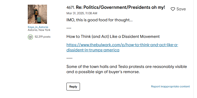 BaldBillyBob1's tweet photo. Trip Advisor has a politics forums site full of Liberals. https://t.co/BDkWOWpBFZ