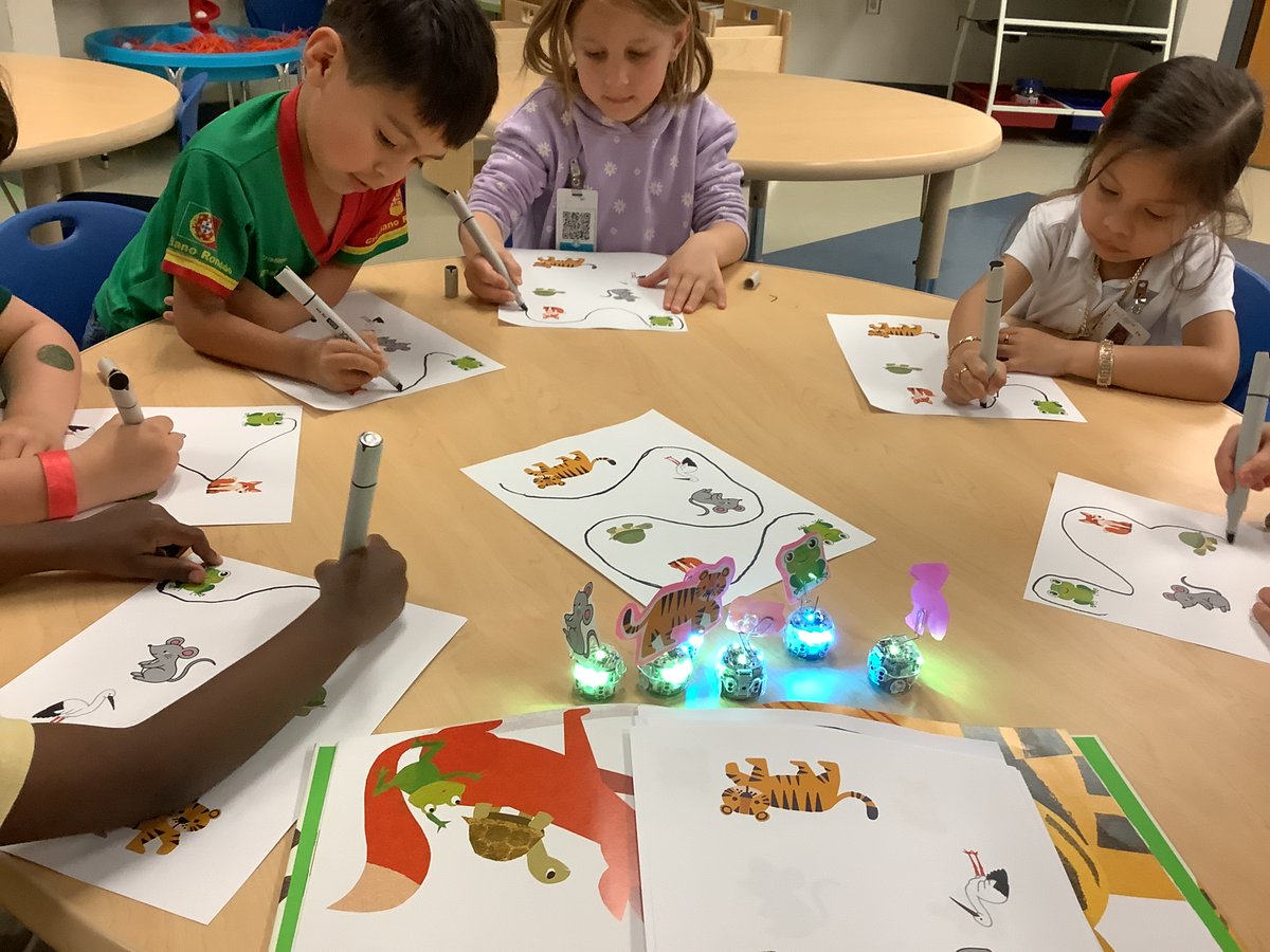 <a href="/PierceECPandas/">Pierce ECS</a> are retelling a story using Ozobot Evos! <a href="/IrvingLibraries/">IISD Libraries</a>