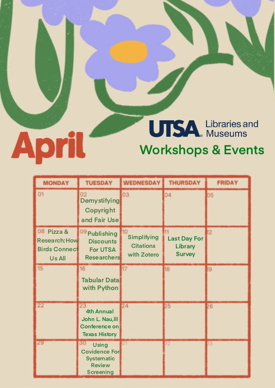 📚✨ Ready to level up your semester? Check out the library’s monthly events &amp; workshops - we’ve got something for everyone! 

bit.ly/3E7wgyb