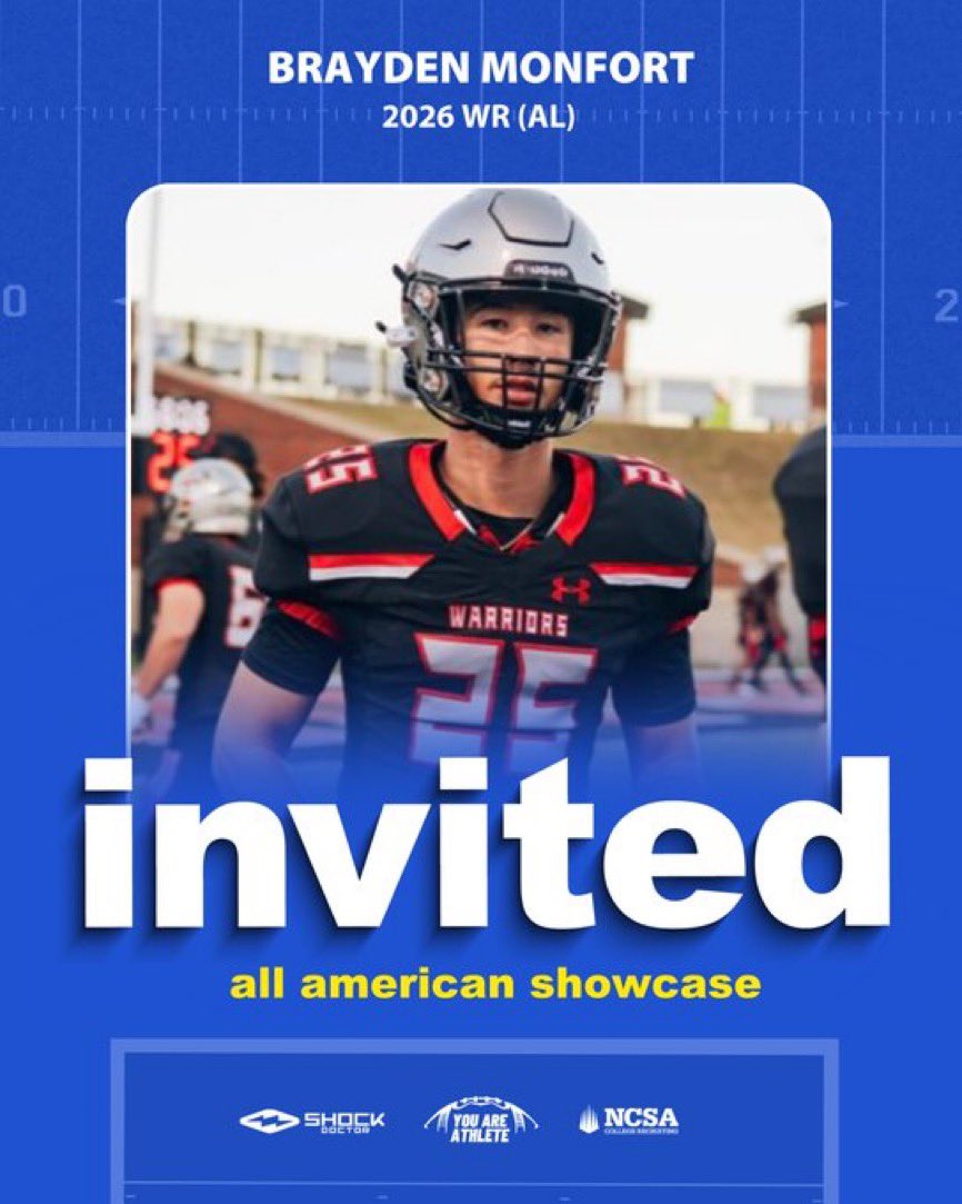 Brayden Monfort (@monfortwp08) on Twitter photo Truly blessed for this amazing opportunity to compete with the best!! Thank you for the invitation <a href="/youareathlete/">You Are Athlete</a> !! <a href="/HallTechSports1/">Hall-Tech Sports</a> <a href="/coachmarkf/">Mark Freeman</a> <a href="/CoachBanks2008/">Gary Banks</a> <a href="/coachjordanlong/">Jordan Long</a> <a href="/Coach_Lech/">Brandon Lechtenberg</a> <a href="/Coach_Hatcher20/">Mike Hatcher</a> <a href="/dayne_brown/">Dayne Brown</a> <a href="/DilfersDimes/">Trent Dilfer</a> <a href="/KenSignoretti/">Ken Signoretti</a> <a href="/GeradParker1/">Gerad Parker</a> <a href="/RecruitWarriors/">Thompson Recruiting</a> Truly blessed for this amazing opportunity to compete with the best!! Thank you for the invitation <a href="/youareathlete/">You Are Athlete</a> !! <a href="/HallTechSports1/">Hall-Tech Sports</a> <a href="/coachmarkf/">Mark Freeman</a> <a href="/CoachBanks2008/">Gary Banks</a> <a href="/coachjordanlong/">Jordan Long</a> <a href="/Coach_Lech/">Brandon Lechtenberg</a> <a href="/Coach_Hatcher20/">Mike Hatcher</a> <a href="/dayne_brown/">Dayne Brown</a> <a href="/DilfersDimes/">Trent Dilfer</a> <a href="/KenSignoretti/">Ken Signoretti</a> <a href="/GeradParker1/">Gerad Parker</a> <a href="/RecruitWarriors/">Thompson Recruiting</a>