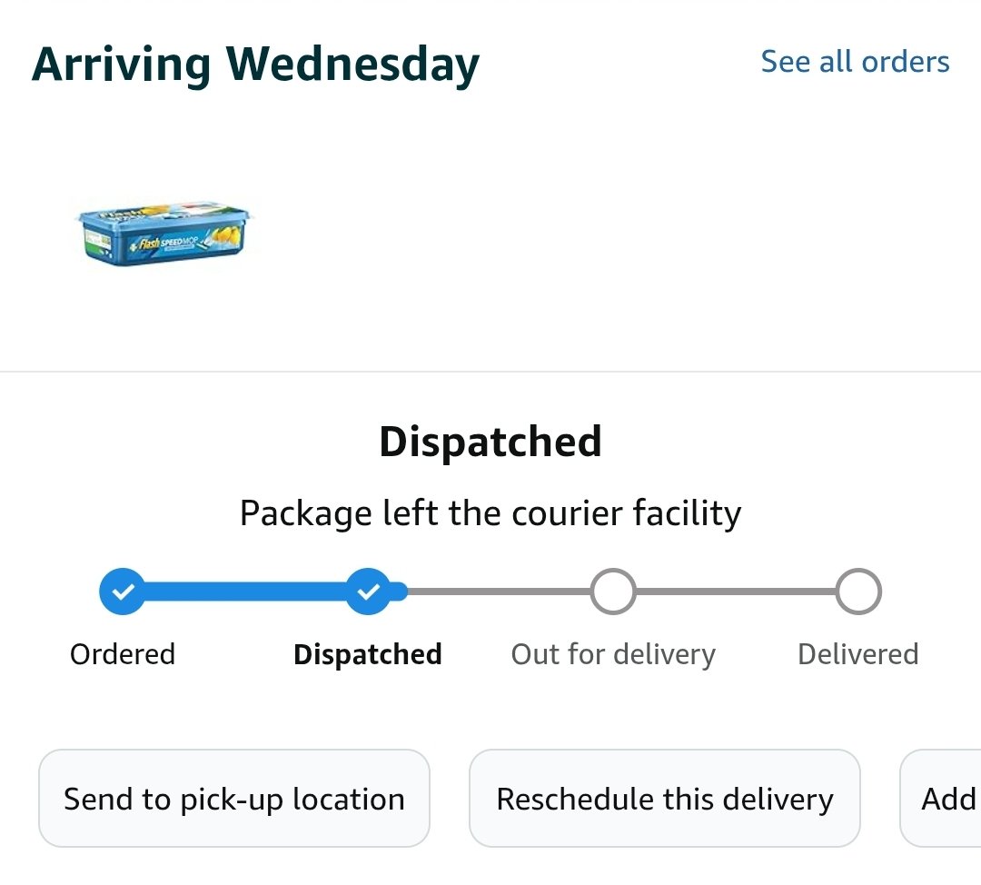 Yey... (why am I so excited for a pack of bloody wipes 🤣)