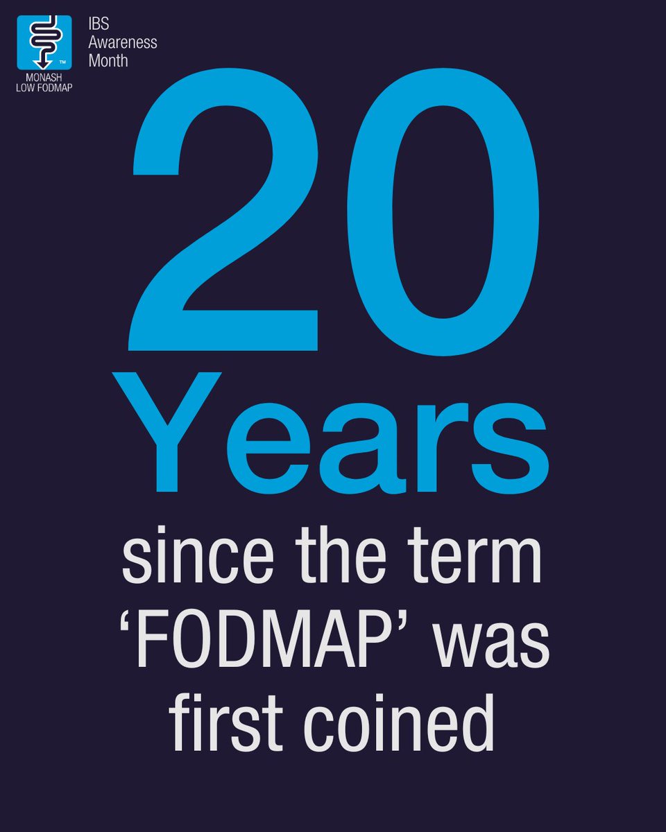 Monash FODMAP (@monashfodmap) on Twitter photo Today we celebrate 20 years since the ‘FODMAP Hypothesis’ was first published 🎉
In the years following the publication, the restriction of FODMAPs was investigated in IBS patients, which further led to the development of the 3-step FODMAP diet.
<a href="/MonashSTM/">Translational Medicine at Monash University</a> Today we celebrate 20 years since the ‘FODMAP Hypothesis’ was first published 🎉
In the years following the publication, the restriction of FODMAPs was investigated in IBS patients, which further led to the development of the 3-step FODMAP diet.
<a href="/MonashSTM/">Translational Medicine at Monash University</a>