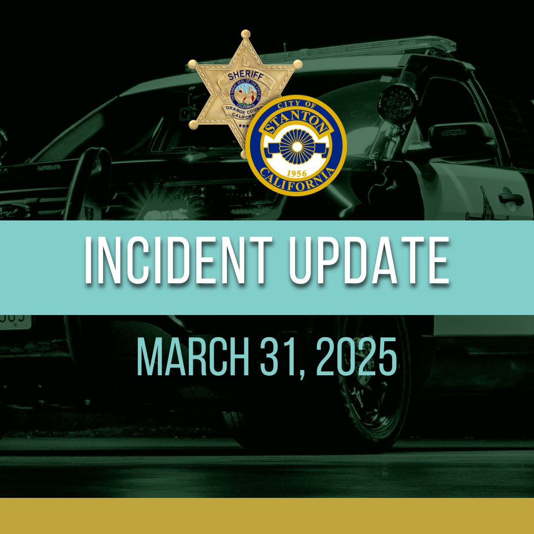 OCSD - Stanton tweet media
