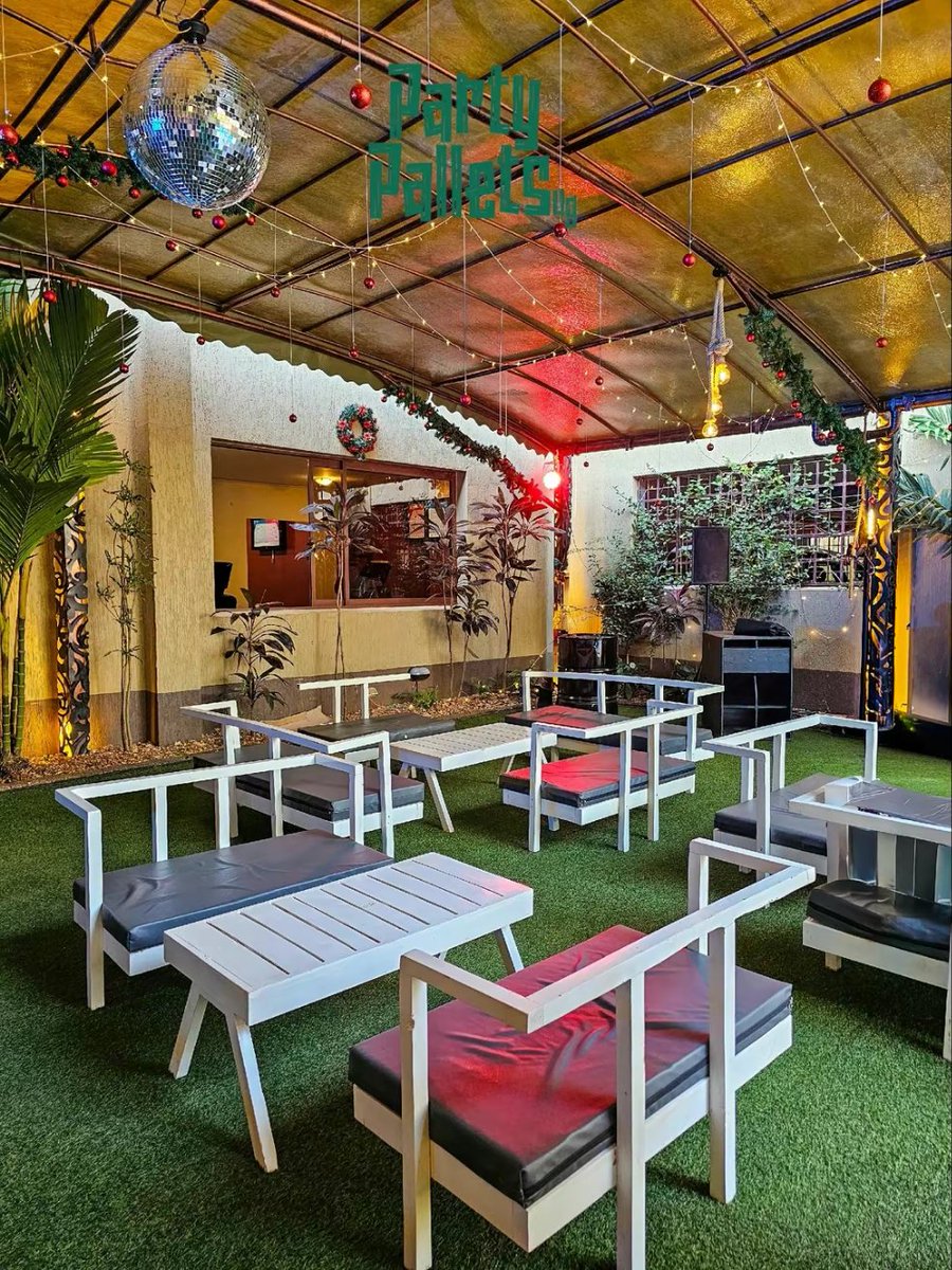 Hey Client👋🏿

Nze Hiringa out stylish and affordable PARTY PALLETS to elevate your event! ✨ Take advantage of our current offer of UGX 700,000 for a 50 seater set-up!

Contact us on +256 762368090 and  follow our social media pages (<a href="/PartyPalletsUg/">Party Pallets Ug</a>)