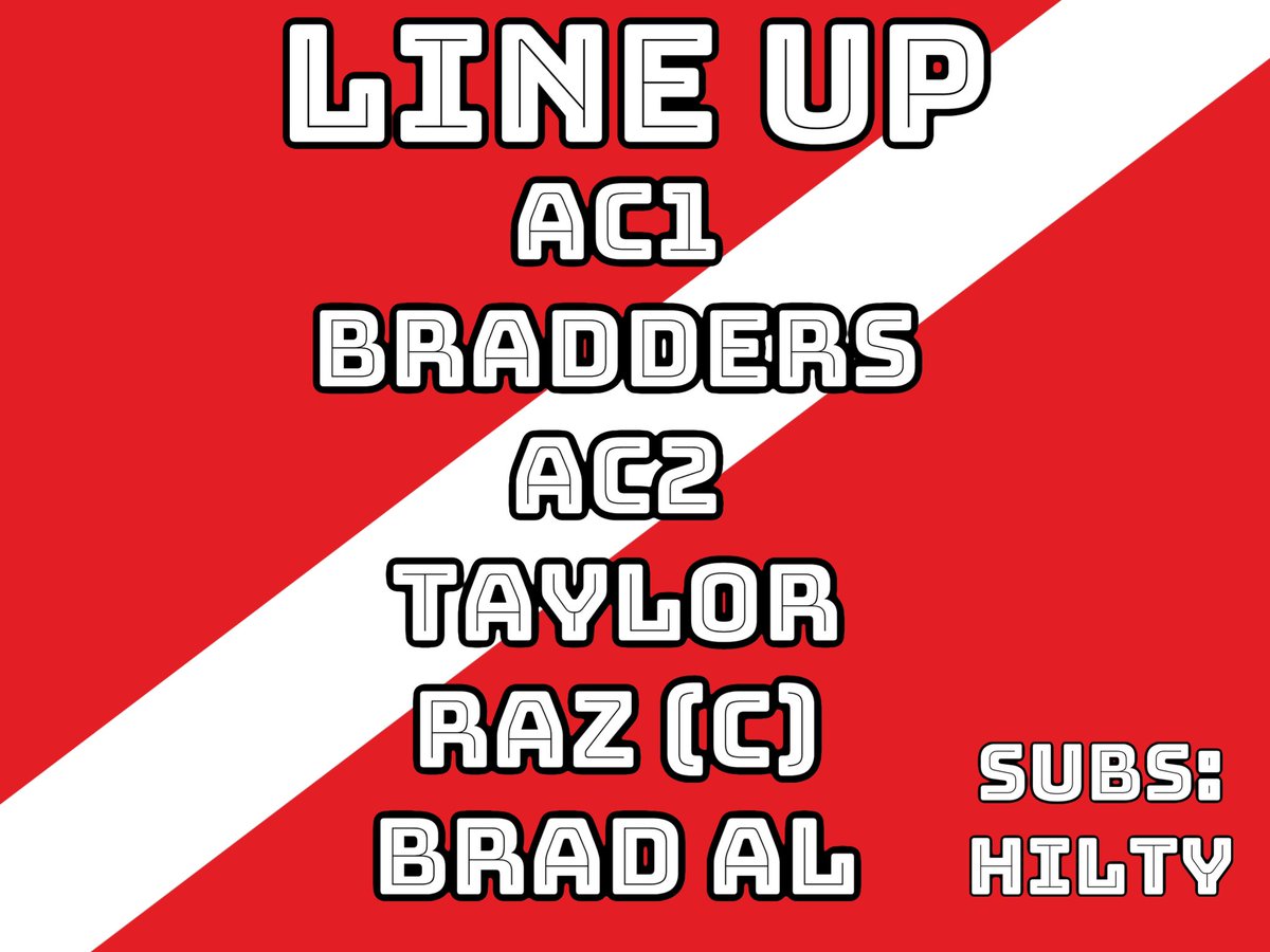 WE ARE BACK! 

Team News: Its a family affair with two pairs of family members in the line up and Brad Al’s rocket up front. Also, apparently were only allowed to play with 6 players now, personally I blame Labour for cut backs. Nevertheless, Up the fucking Brian, come on #UTBM