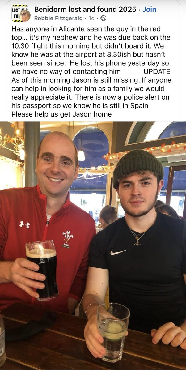 graham9evans's tweet image. ‼️Please share to help find Jason ‼️