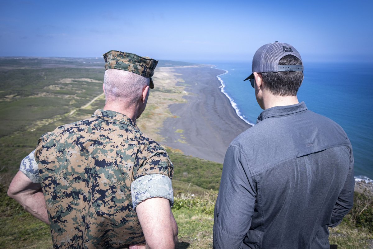 Commandant of the @USMC (@cmc_marinecorps) on Twitter photo <a href="/USMCSgtMaj/">Sergeant Major Carlos A. Ruiz</a> and I were honored to attend the 80th Reunion of Honor for the Battle of Iwo Jima, to walk the ground, honor the fallen, and reflect. Iwo Jima reminds us that peace is never guaranteed; it endures through those who value it and stand in its defense with strength. <a href="/USMCSgtMaj/">Sergeant Major Carlos A. Ruiz</a> and I were honored to attend the 80th Reunion of Honor for the Battle of Iwo Jima, to walk the ground, honor the fallen, and reflect. Iwo Jima reminds us that peace is never guaranteed; it endures through those who value it and stand in its defense with strength.