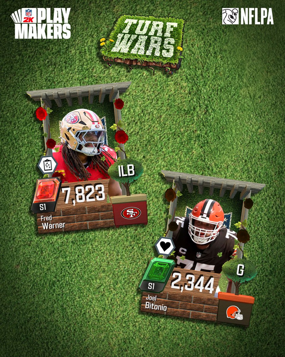 🌹 The battle for the turf is heating up! Turf Wars begins at 12pm PT on April 2nd, 2025!

Here's a peek at the Turf Wars rewards! 🌼

#RuleTheField
