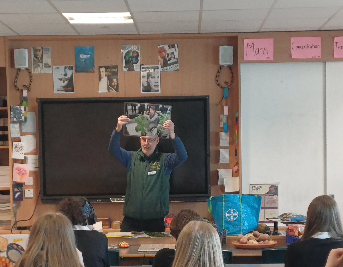 Thanks to <a href="/TheRHET/">RHET</a> for coming in and speaking to our young people about food production.