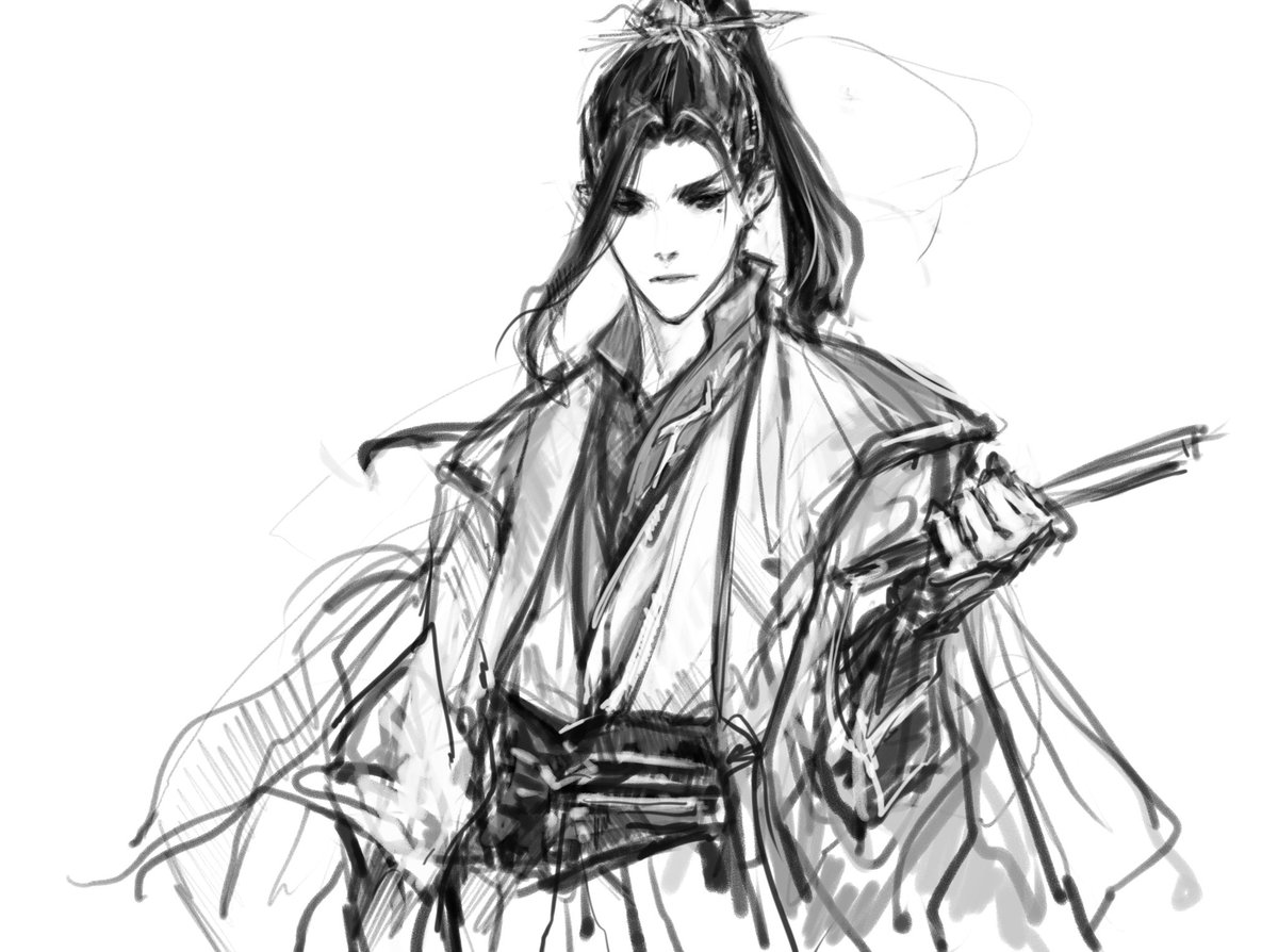 Набросок Лю Цингэ.
Внезапно любимцем оказался именно он хд
И да, к демонам канонные пейринги хд
Пришла к выводу, что мне нравится его пейринг даже не с Шэнем, а с Ло.
Дарковым, так что можно и старину Бингэ вспомнить хд
Хотя я не против и папочки Бинхэ хд
#LiuQingge