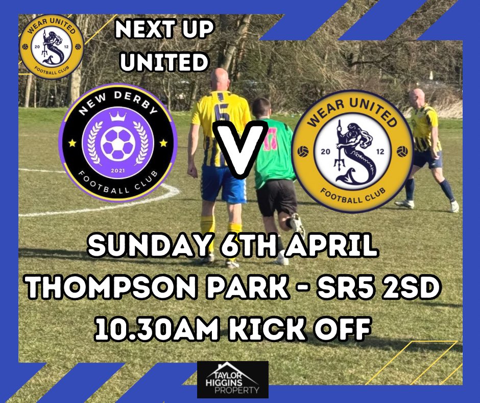 Next up a game against New Derby 🟡🔵🟡🔵