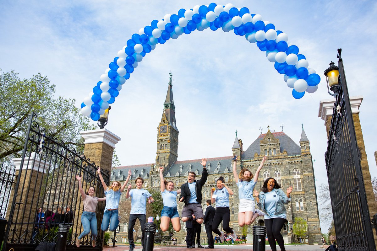 Georgetown Admissions tweet media