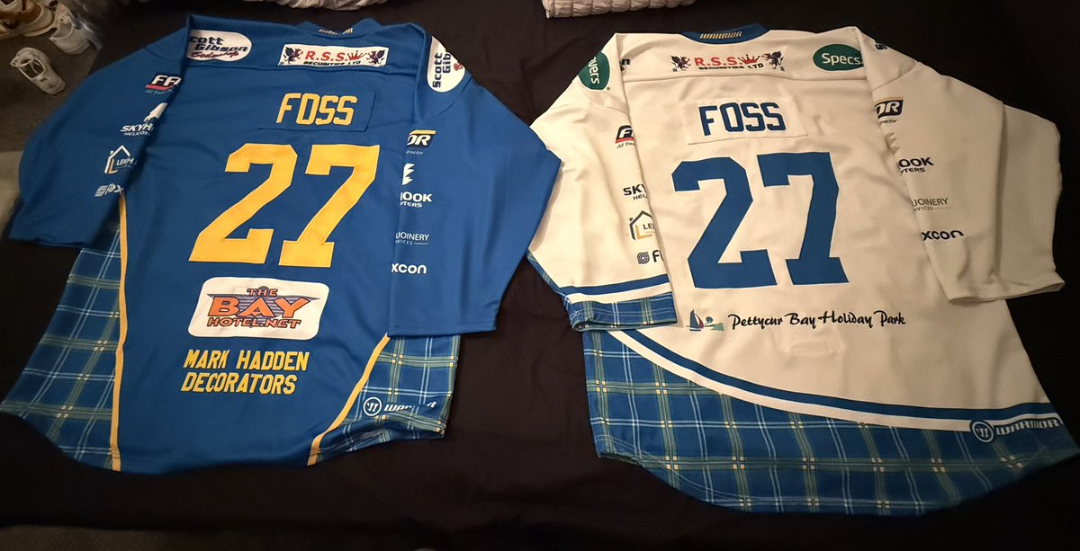 hockey_laura's tweet image. Game worn shirt raffle! Two opportunities to win a Ryan Foss shirt. I was kindly given one from @gers789blue and one from another fan to raffle off for charity like I did earlier on this season. So same way £1 a go all proceeds split between KJD and CHAS!
RTs much appreciated 💙