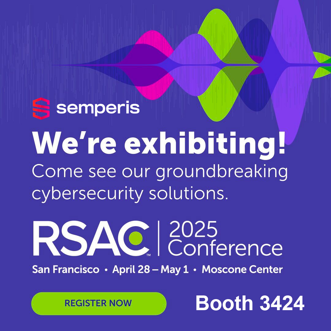 SemperisTech's tweet photo. At #RSAC2025, #TeamSemperis is joining the global cybersecurity community to protect identity infrastructure everywhere. Visit Booth #3424 to explore how we can help strengthen your identity security strategy.
Book a meeting now: 
https://t.co/ehJMBfsYGL https://t.co/0zmt3TBSWP