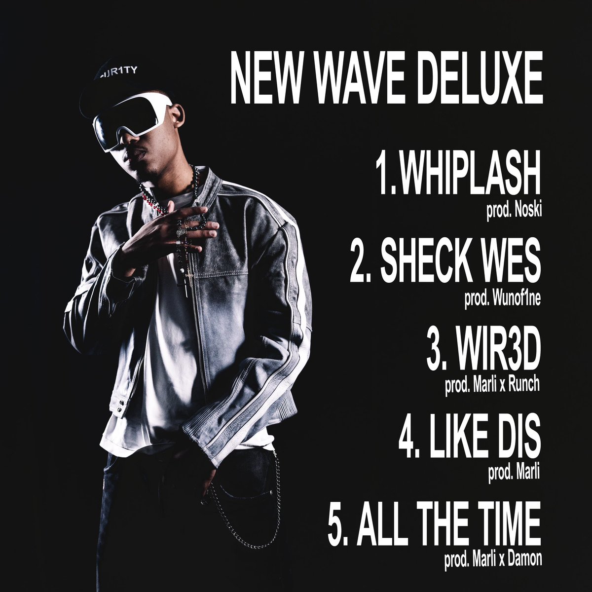 DanielKashule's tweet image. NEW WAVE DELUXE THIS FRIDAY 

1. WHIPLASH prod @Noski_prod 
2. SHECK WES prod @wunof1ne 
3. WIR3D prod @marliforreal and runch
4. LIKE DIS prod @marliforreal 
5. ALL THE TIME prod @marliforreal and Damon

directed by @sam_k_11_ and @flashedbyelisa 
📸: @flashedbyelisa