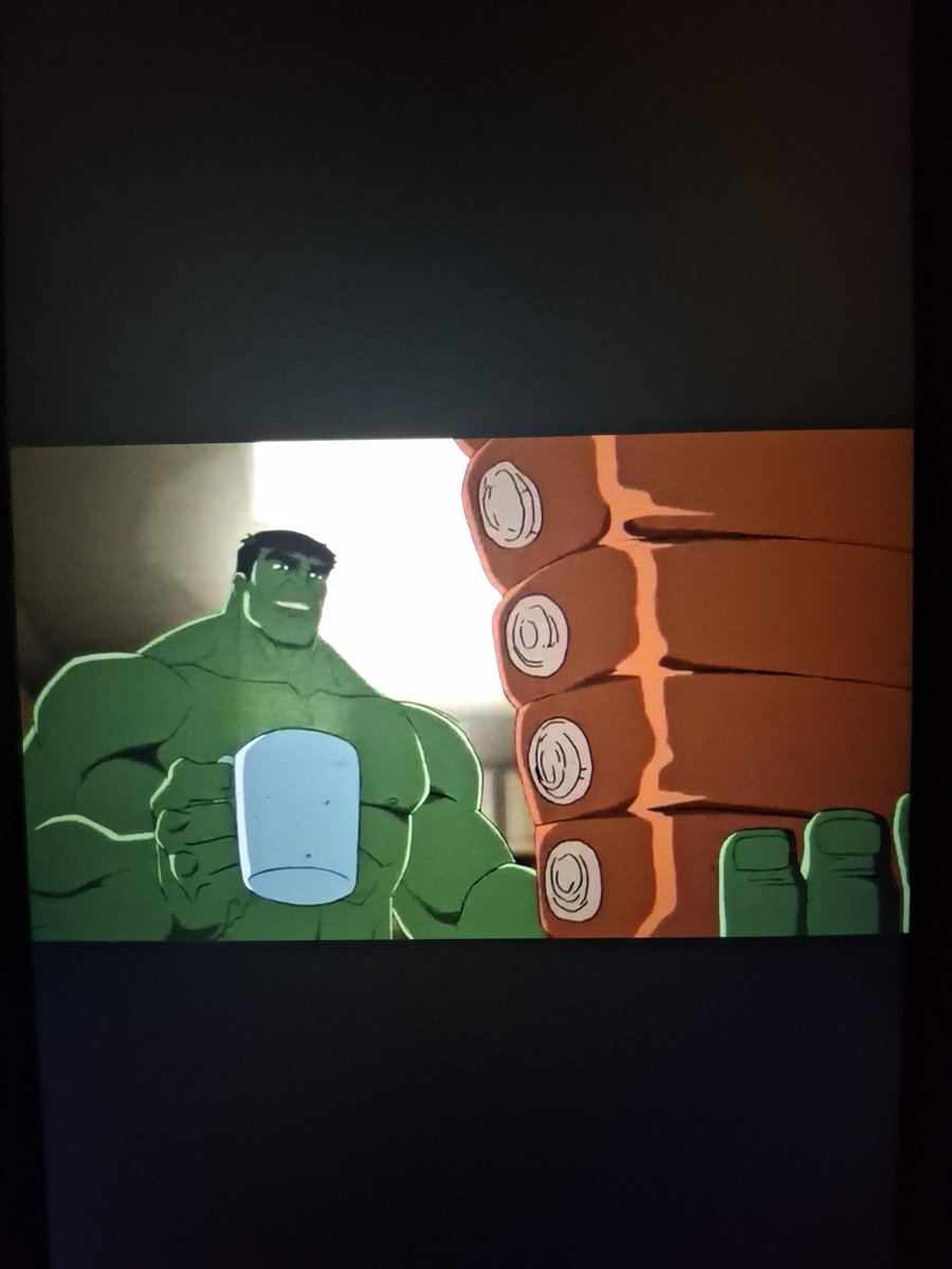 RochelleNorlund's tweet photo. @Khalildryer1 @YouTube In that episode, I do like how Hulk tells the Gamma fans about the difference between real stories or fake stories when he tells Red has gotten to know Devil & also good with animals, but I do like how Hulk always say, "Hulk out." #HULK #Marvel #HulkAndTheAgentsofSMASH https://t.co/d2S8Rt9Kon