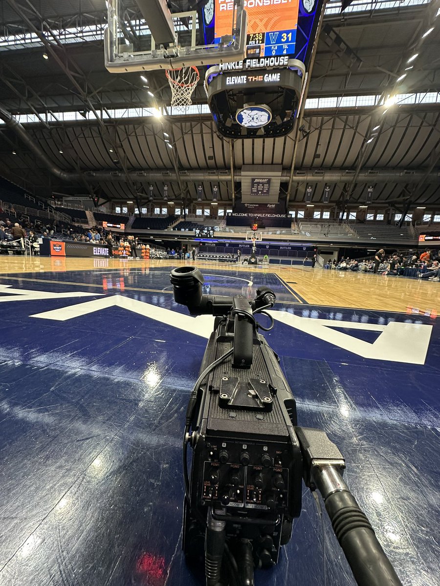 I’m at Hinkle Fieldhouse for the next few days running handheld for the WBIT and NIT! Tune into ESPN networks!