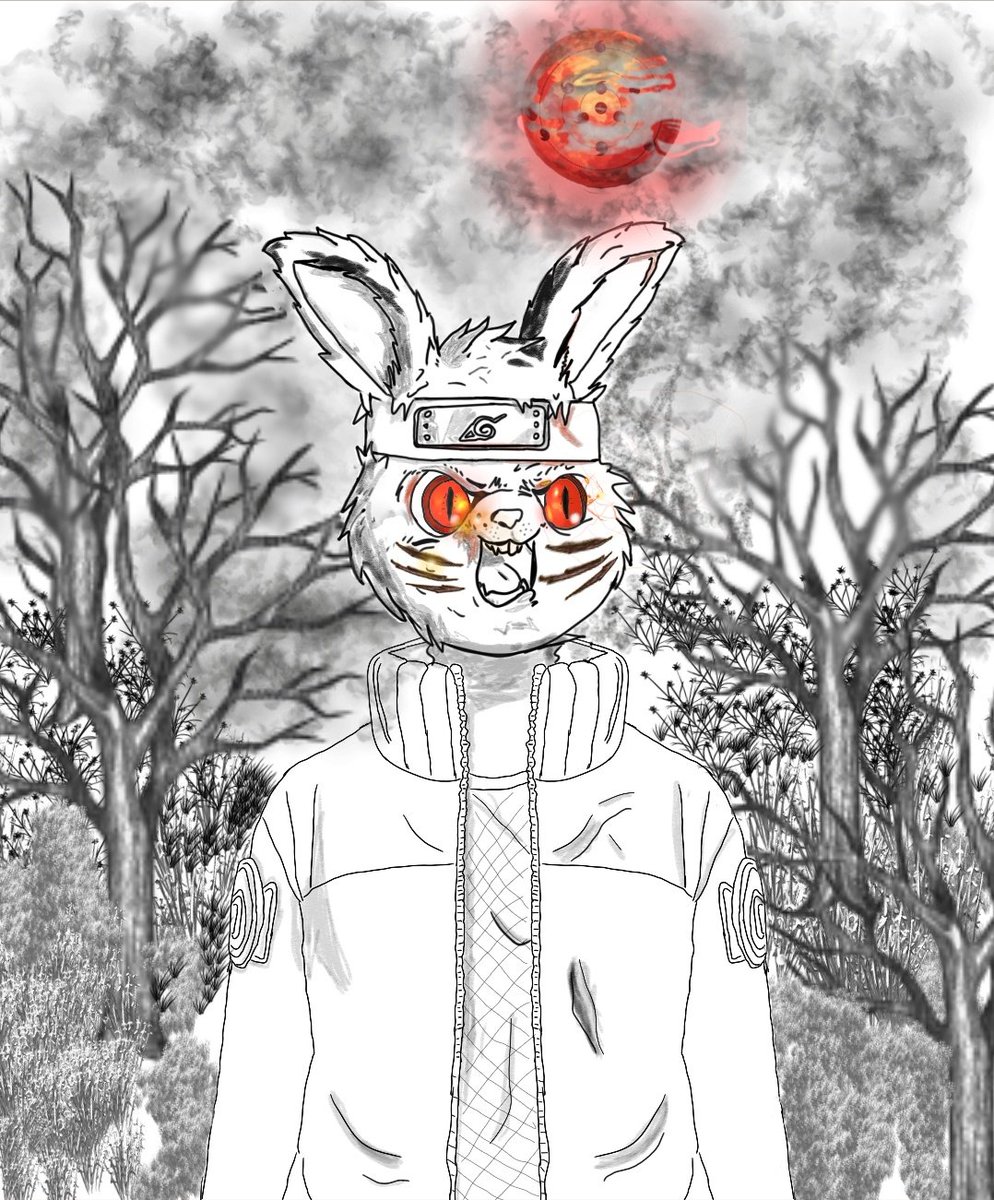 In a world where fate took a different turn, the Fourth Hokage's final act sealed not Kurama inside a human… but within a warrior of the wild— <a href="/TrenchBunnyNFT/">Trench Bunny</a> as the nine-tails Jinchuriki, born of chakra and chaos, wielding untamed power and the will of the shinobi