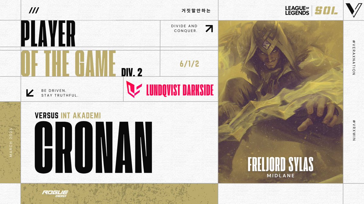 The last player of the game goes to Cronan at <a href="/LightsideSWE/">Lundqvist Lightside</a> Darkside! Congratz, and great performance 🥳🥳