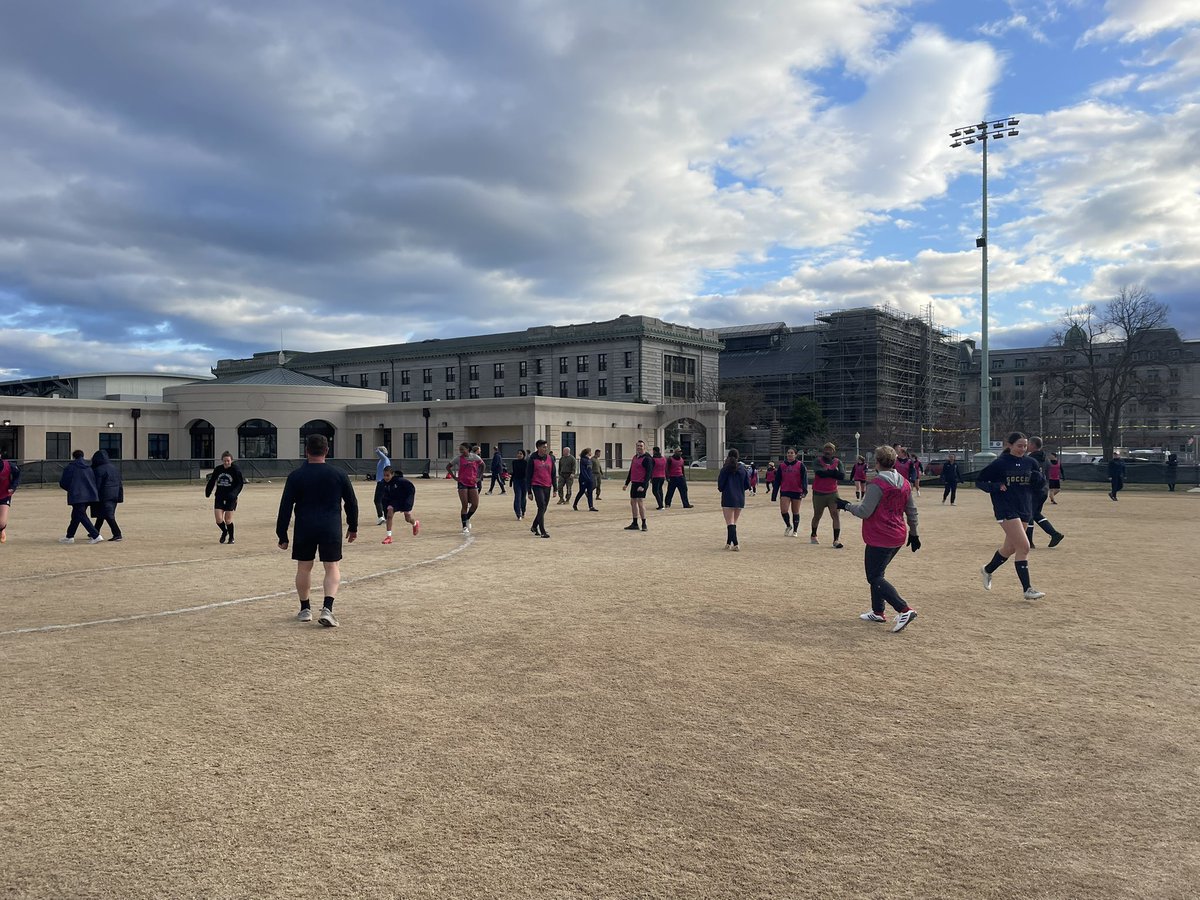 We had so much fun hosting our USNA Mentor Day!👏

#GoNavy | ⚓️⚽️