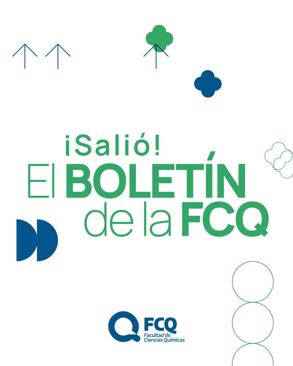 ✍️Aquí vas a encontrar toda la info, del mes de marzo, de lo que pasó en la Facultad de Ciencias Químicas. 🙌 Entrá a 👇
fcq.unc.edu.ar/boletin/22/