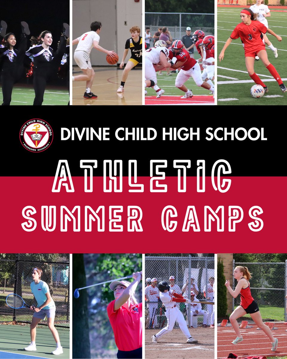 Registration is now open for our Summer 2025 Youth Sports Camps! ☀️Keep your young athletes active, engaged, and having a blast this summer! From skill-building to game-time fun, we have the perfect camp to fuel their passion for sports. 🏀⚽🏈 Sign-up at bit.ly/Summer-Camps-25