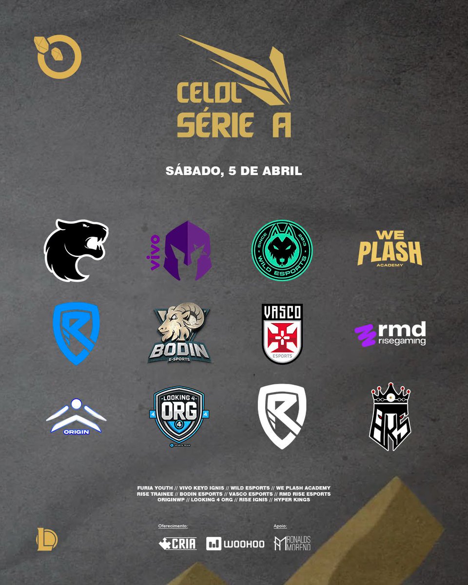 LigaGG_'s tweet image. CELOL Série A

A Série A sempre foi o berço da nova geração do League of Legends brasileiro, o palco onde os futuros campeões se formam. Agora, a competição dá um passo além e pela primeira vez, uma equipe sul-americana entra na disputa.

O Brasil segue como a grande potência do…