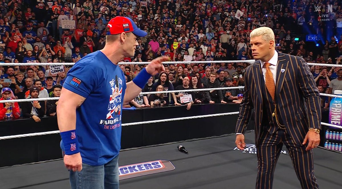 Subhajit_112's tweet photo. What a fucking segment it was👏👏

#WWERaw  #JohnCena #CodyRhodes https://t.co/XmiCSCNlbp