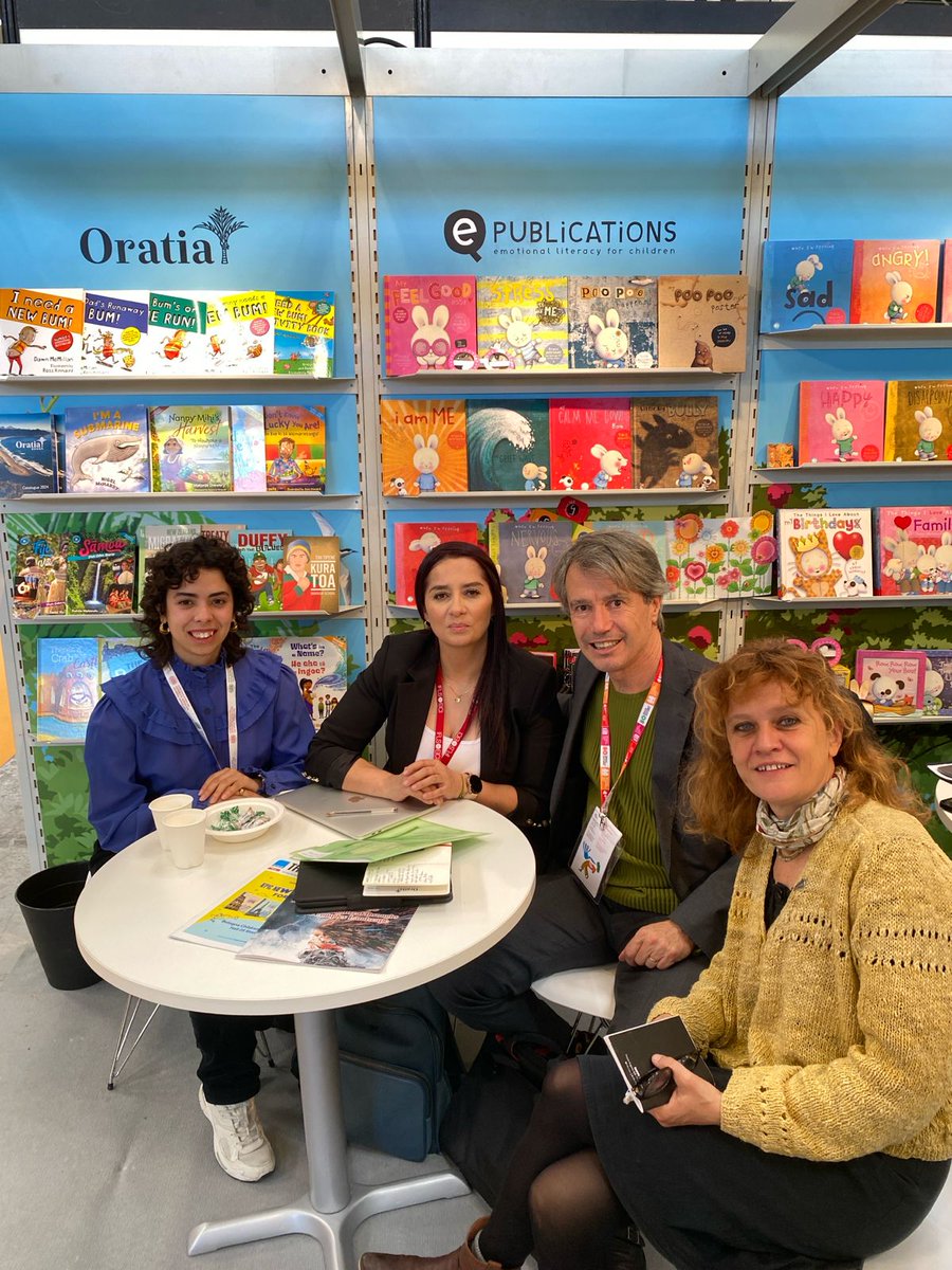 Oratia (@oratiabooks) on Twitter photo Bologna Children’s Book Fair 2025 - Diary
Mon 31 March: full report on Instagram:
instagram.com/p/DH3-ukEBvPX/…
<a href="/BoChildrensBook/">Bologna Children's Book Fair</a> <a href="/BolognaFiere/">BolognaFiere Group</a> <a href="/BplusPNews/">Books+Publishing</a> <a href="/Publishers_NZ/">Publishers Association NZ Te Rau o Tākupu</a> #oratiabooks <a href="/NZTEnews/">NZTE</a> <a href="/BplusPNews/">Books+Publishing</a> <a href="/PublishersWkly/">Publishers Weekly</a> <a href="/PublishersAssoc/">Publishers Association</a> <a href="/IntPublishers/">IPA</a> #BCBF25 Bologna Children’s Book Fair 2025 - Diary
Mon 31 March: full report on Instagram:
instagram.com/p/DH3-ukEBvPX/…
<a href="/BoChildrensBook/">Bologna Children's Book Fair</a> <a href="/BolognaFiere/">BolognaFiere Group</a> <a href="/BplusPNews/">Books+Publishing</a> <a href="/Publishers_NZ/">Publishers Association NZ Te Rau o Tākupu</a> #oratiabooks <a href="/NZTEnews/">NZTE</a> <a href="/BplusPNews/">Books+Publishing</a> <a href="/PublishersWkly/">Publishers Weekly</a> <a href="/PublishersAssoc/">Publishers Association</a> <a href="/IntPublishers/">IPA</a> #BCBF25