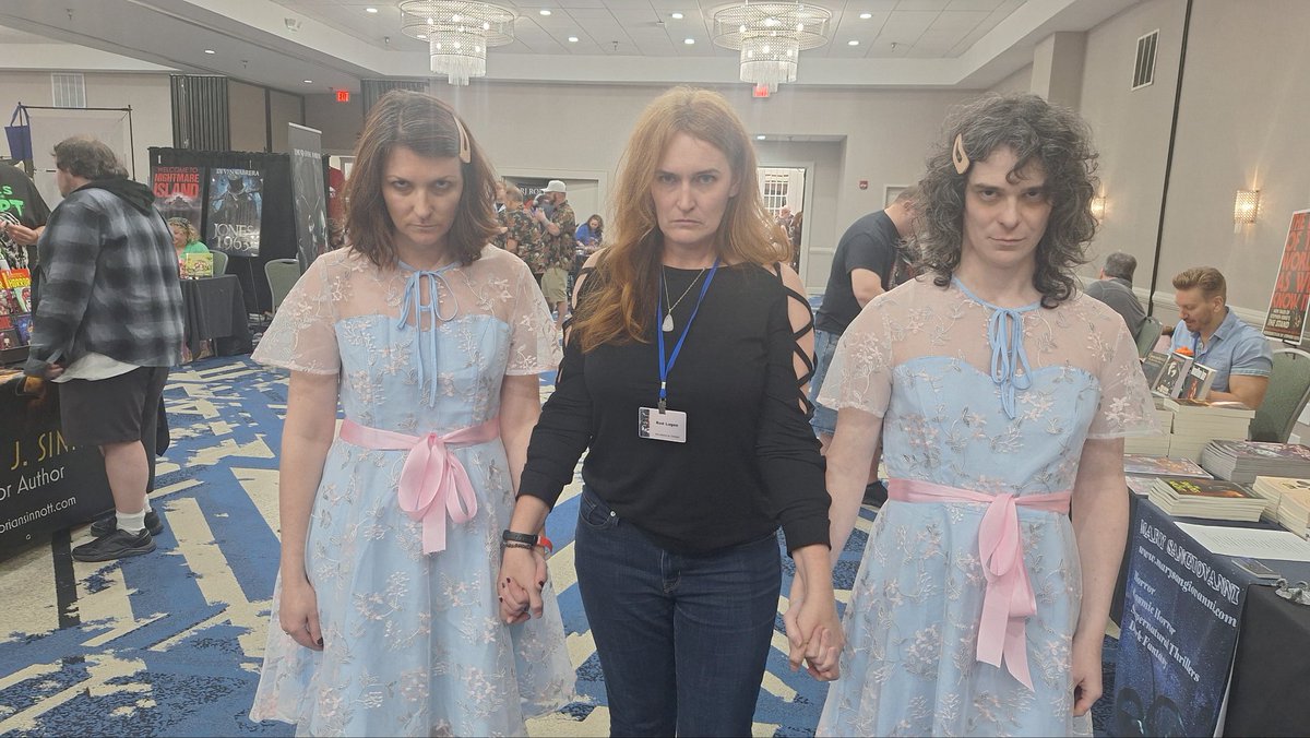 Bloodstains by Gaslight released this weekend while I was a Guest of Honor at Authorcon 5.
This little novel full of trauma and vampires reads like a stake to the heart, and it has received excellent reviews in Rue Morgue Magazine &amp; Cemetery Dance.
