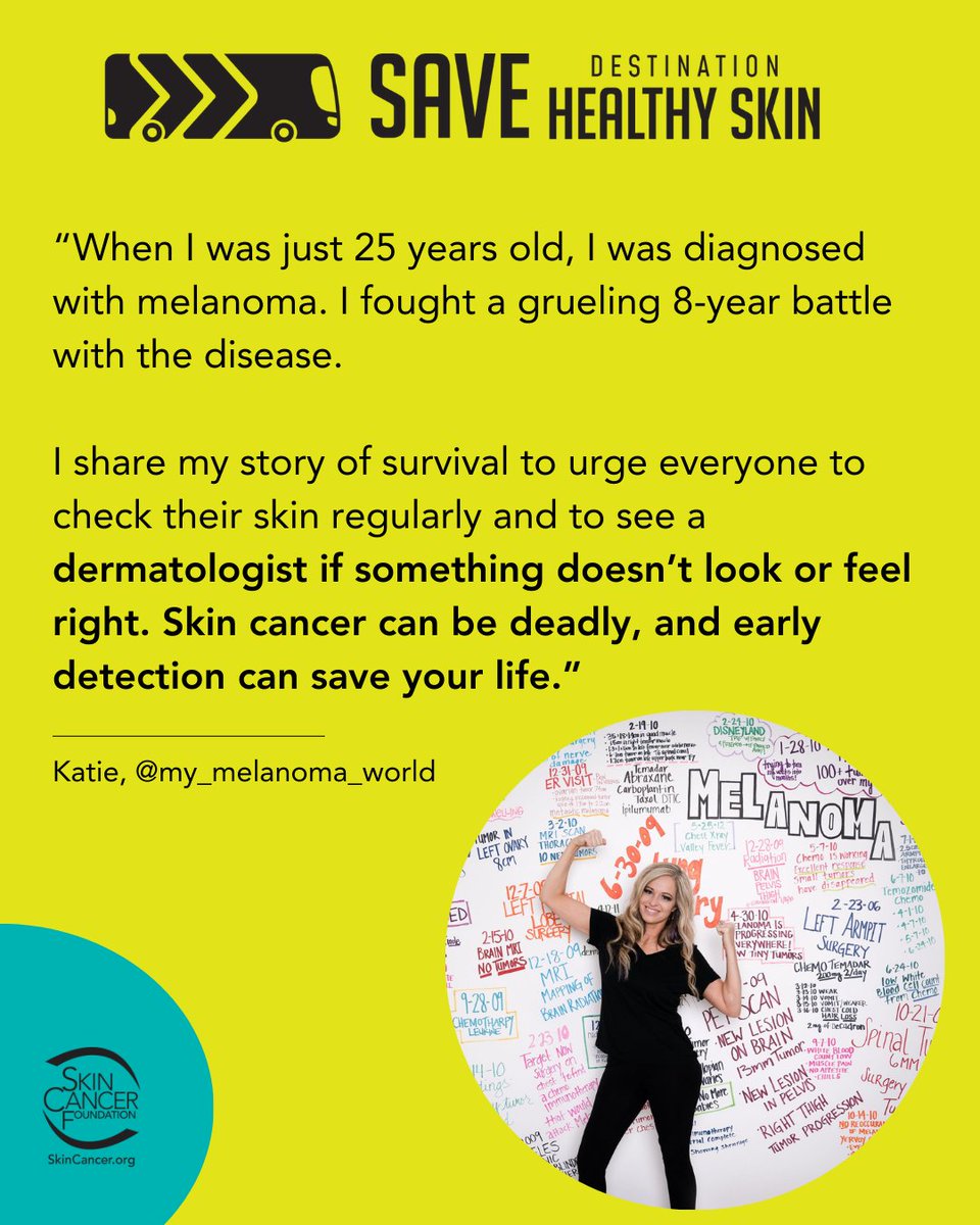 Today is the last day to support our Save Destination Healthy Skin campaign. We have raised $445,795 of our $500,000 goal to fund a new RV and we need your help to cross the finish line.

Please give what you can to support our lifesaving program. SkinCancer.org/savedhs