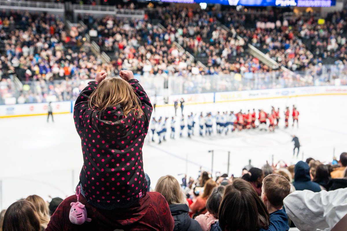 She shoots, #Yeg scores! 🏒🥅

The sold-out <a href="/thepwhlofficial/">PWHL</a> Takeover Tour™ inspired thousands of fans, showcased our passion for sports &amp; contributed $11M in total economic impact.

Huge thanks to all the partners, volunteers &amp; fans who made this possible!

📸 Courtesy of