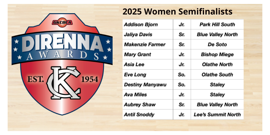 DiRennaAwards (@dirennaawards) on Twitter photo Congrats to the 10 Female Semifinalists for the 2025 DiRenna Award. Tune in to <a href="/KSHB41/">KSHB 41 News</a> to see one female and one male finalist revealed each night at 10pm starting on Saturday, April 5 though Wednesday, April 9 Congrats to the 10 Female Semifinalists for the 2025 DiRenna Award. Tune in to <a href="/KSHB41/">KSHB 41 News</a> to see one female and one male finalist revealed each night at 10pm starting on Saturday, April 5 though Wednesday, April 9