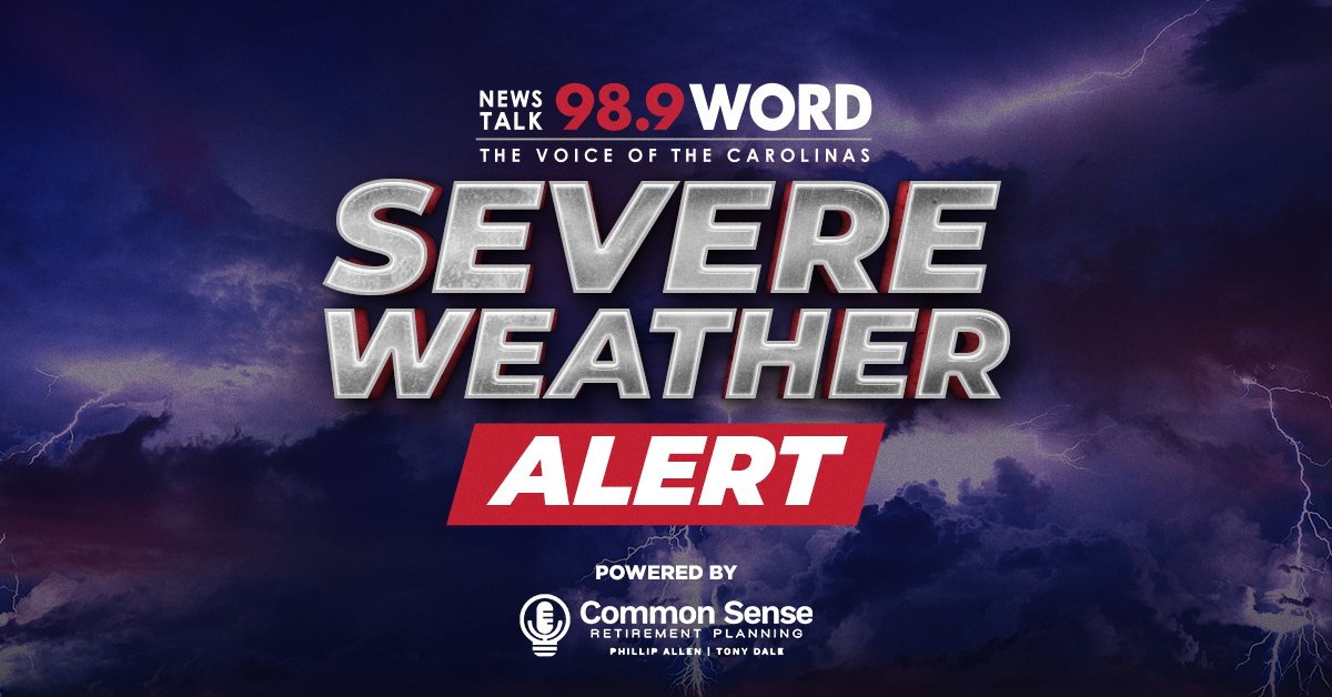 989word's tweet image. A Severe Thunderstorm Warning has been issued for Spartanburg County, SC until 5:15 pm (3/31/25). bit.ly/3voZMoI #SevereThunderstormWarning #Weather