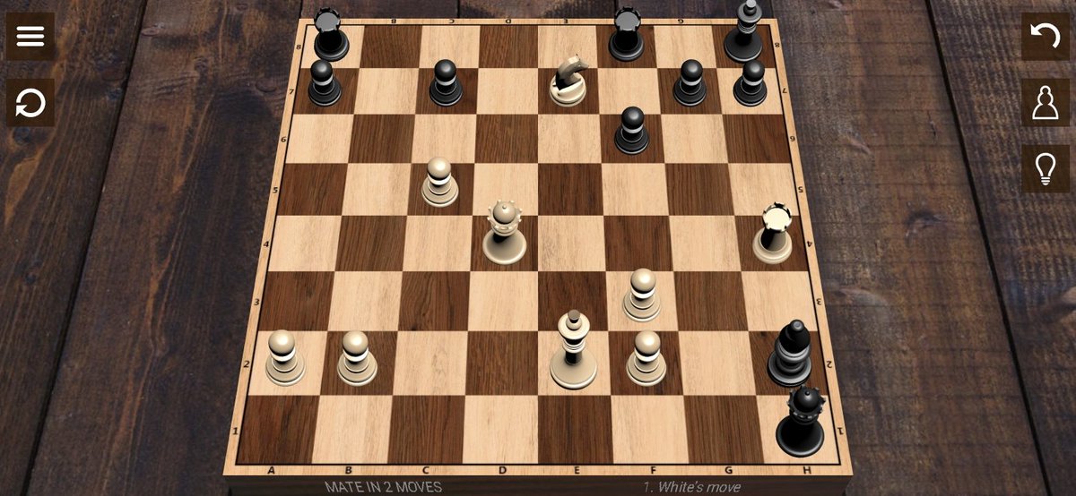 Check Mate in 2 moves?
#chess