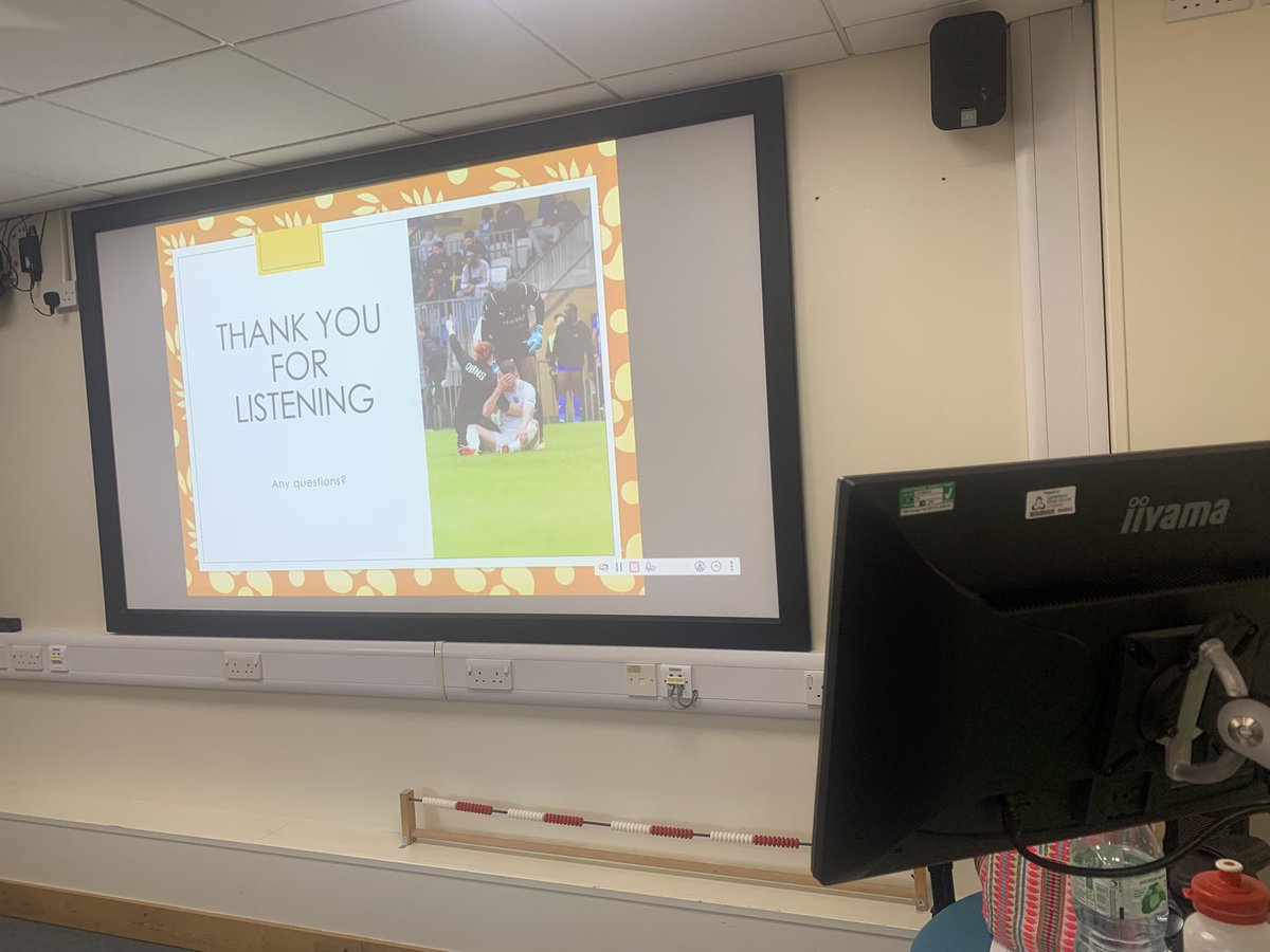 <a href="/_Fuller_J/">James Fuller</a> thank you so much for having me along with the <a href="/SpExSci_CCCU/">Sport, Exercise & Rehab Sciences</a> students. 

The level of questions and insight they showed during the session was immense 🫶🏼🫶🏼