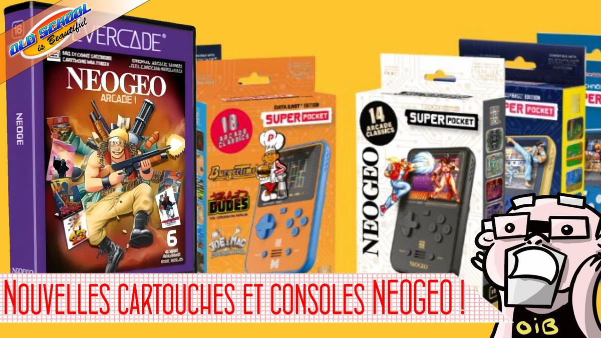 #Evercade sort l'artillerie #neogeo ! youtube.com/watch?v=mhL9rT…