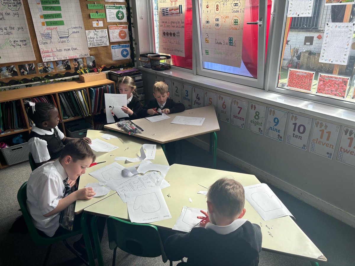 SCOSDominic's tweet photo. We have been beginning to create our hand puppets! We practised using safety pins and put our cutting skills into practise! #StCathsArt https://t.co/FkQ9j2EoeC