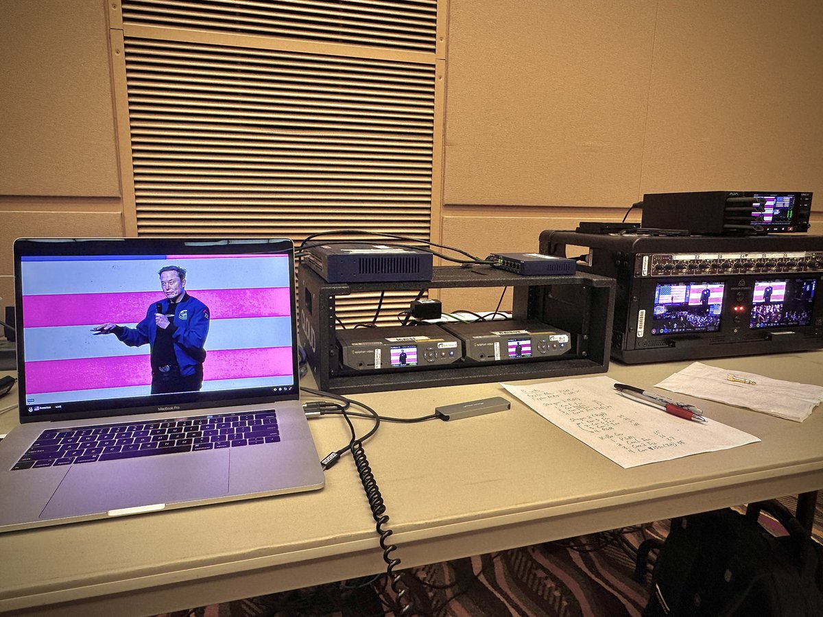 JonathanMoon's tweet image. I can add the one and only @elonmusk to my resume of live events I’ve worked. I was responsible for live-streaming and records for his town hall meeting in Wisconsin

@MoonMediaTV #MoonMedia #ElonMusk