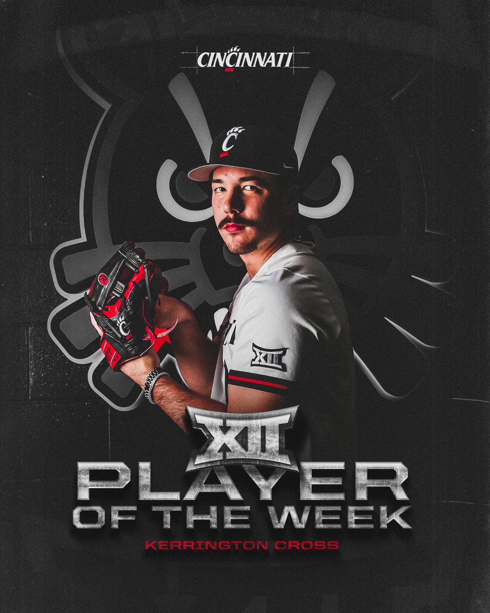 Cincinnati Baseball (@gobearcatsbase) on Twitter photo ๐๐๐ ๐๐ ๐๐-๐๐๐๐๐๐ ๐๐
๐๐๐ ๐๐๐๐
Had to be <a href="/KerringtonCross/">Kerrington Cross</a>โผ๏ธ
#Bearcats | #TenGames ๐๐๐ ๐๐ ๐๐-๐๐๐๐๐๐ ๐๐
๐๐๐ ๐๐๐๐
Had to be <a href="/KerringtonCross/">Kerrington Cross</a>โผ๏ธ
#Bearcats | #TenGames