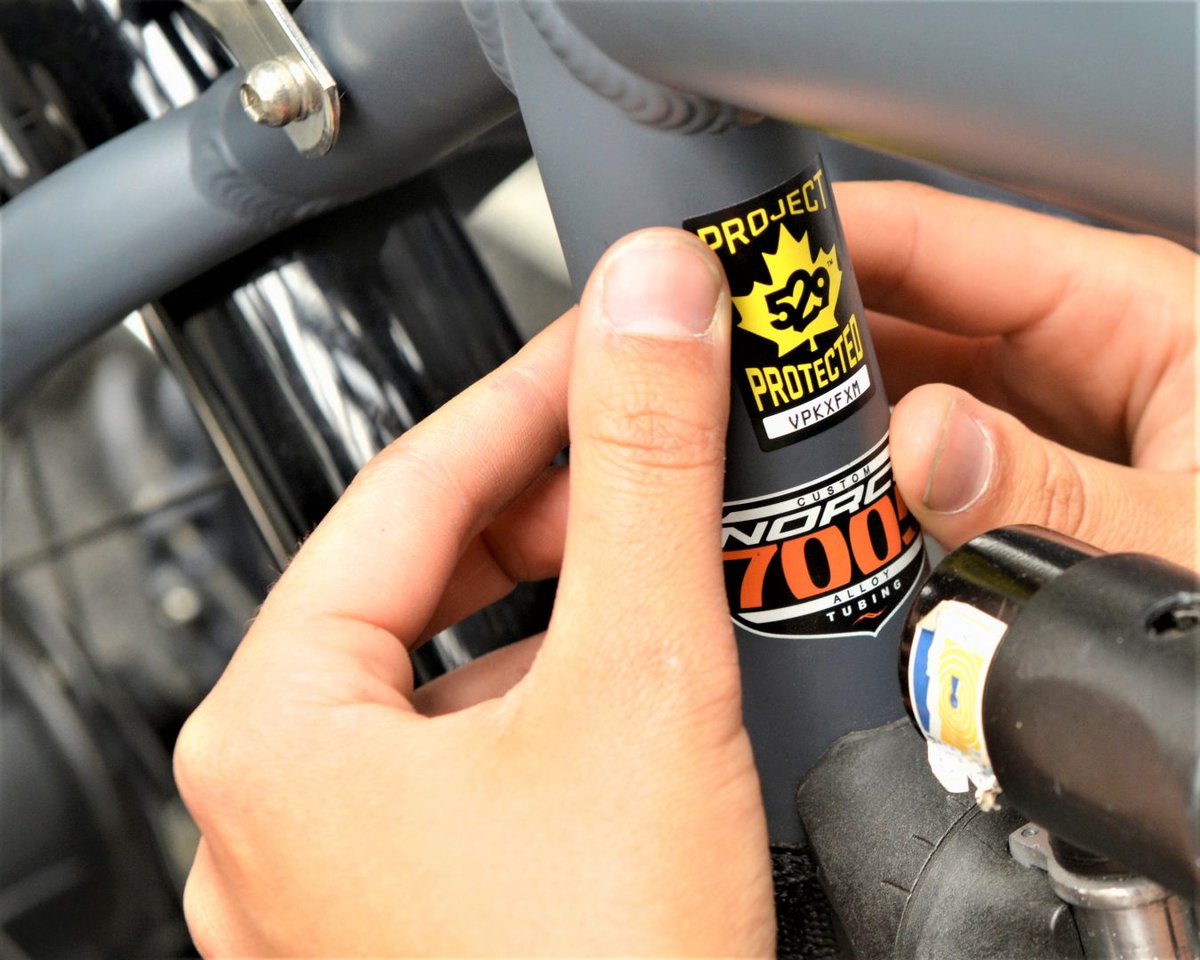 Vancouver Police (@vancouverpd) on Twitter photo Make it harder for thieves to steal your bike and easier to get it back if it's stolen! <a href="/project529/">Project 529</a> is a free database and app that lets bike owners register their bike details and contact info, helping reunite stolen bikes with their owners.
Register your bike for free. Make it harder for thieves to steal your bike and easier to get it back if it's stolen! <a href="/project529/">Project 529</a> is a free database and app that lets bike owners register their bike details and contact info, helping reunite stolen bikes with their owners.
Register your bike for free.