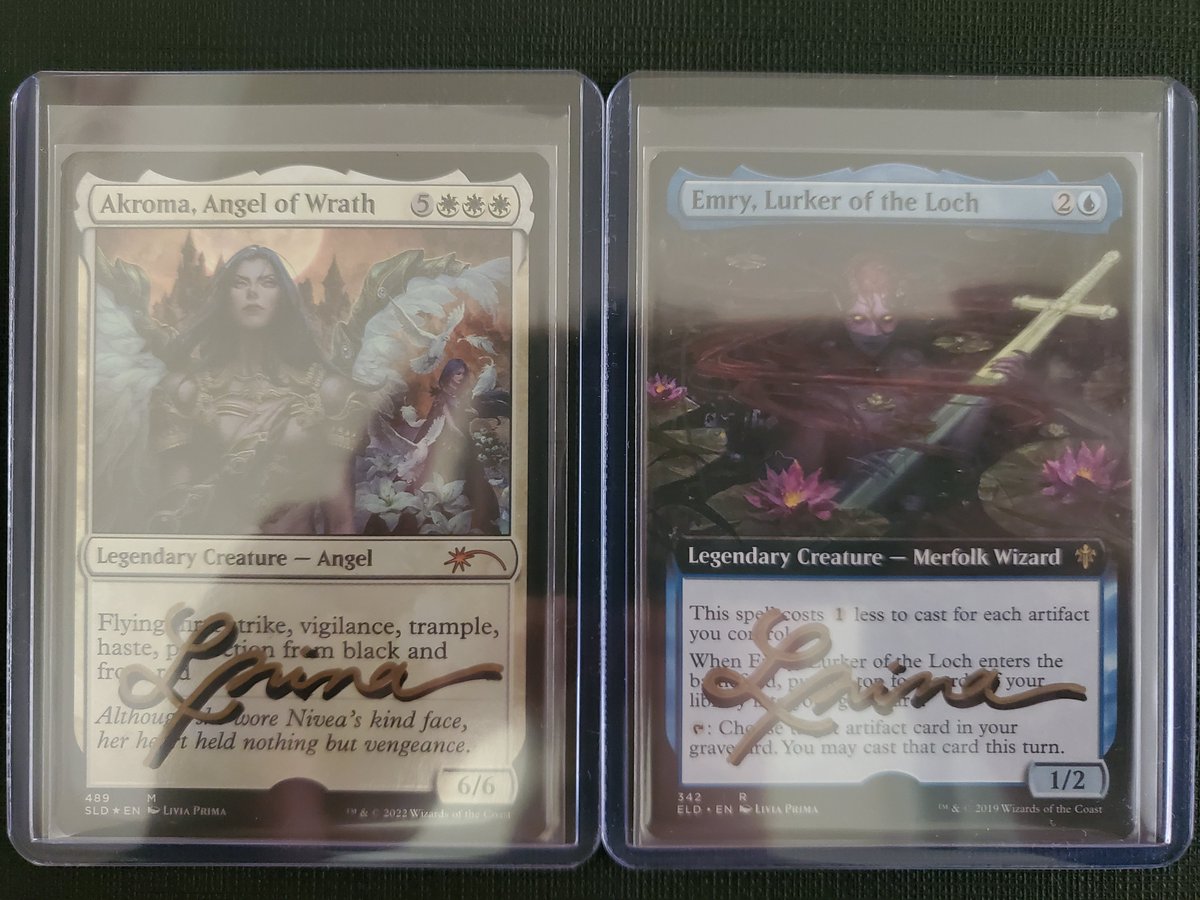 2 more artist proofs added to the collection. Thank you, <a href="/dopaprime/">Dopaprime</a>!  When I got the Kaalia last year, I realized that I needed to commission more proofs from you.  I look forward to more of your work!